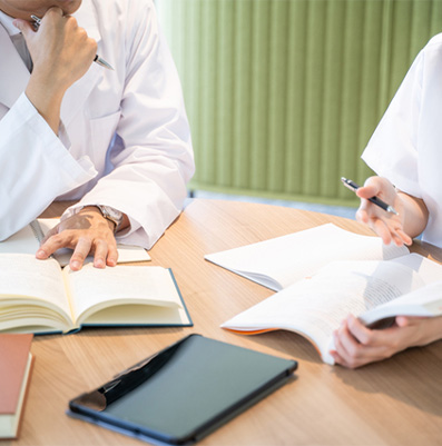 医療従事者が施術を担当